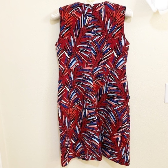 LANDS END Ponte Knit Stretch Sheath Dress - Picture 2 of 8